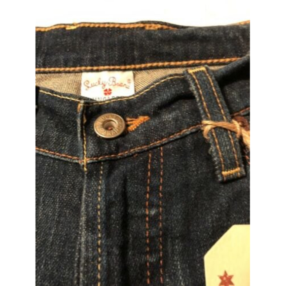 Lucky Brand Women's Jeans Easy Rider Buttonfly Distressed Size 00 Or 24 X 32 NWT - Picture 6 of 11